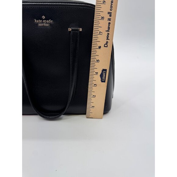 Kate Spade New York Patterson Drive Black Leather Dome Satchel bag - Picture 6 of 16